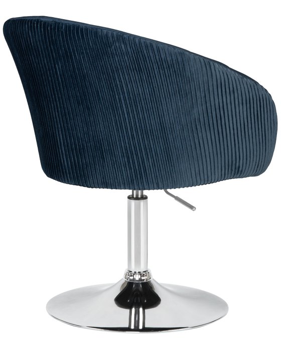 Кресло дизайнерское Edison темно-синего цвета - лучшие Интерьерные кресла в INMYROOM