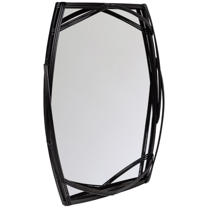 Зеркало настенное Анри черного цвета
