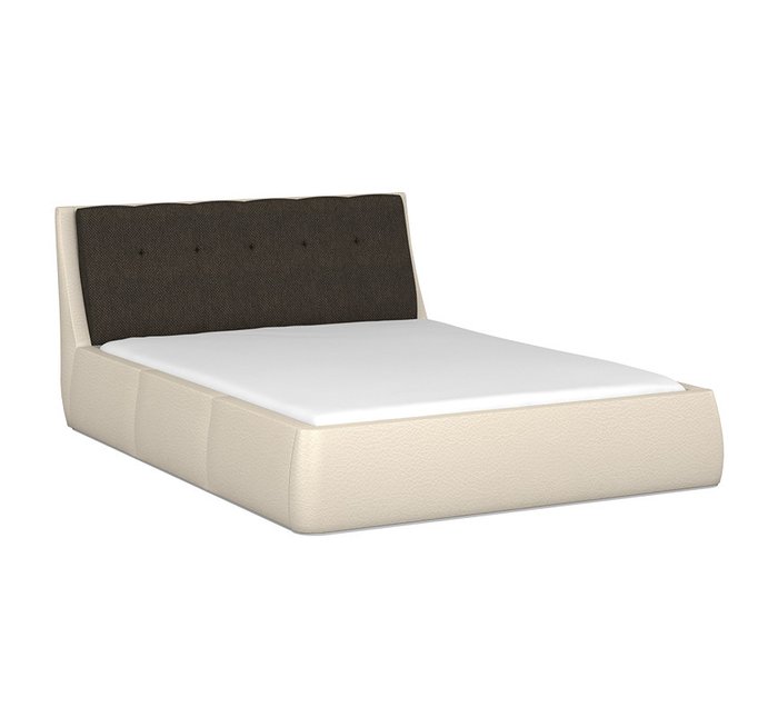 Кровать Гесиона 160х200 бежевого цвета с подъемным механизмом  - купить Кровати для спальни по цене 49396.0