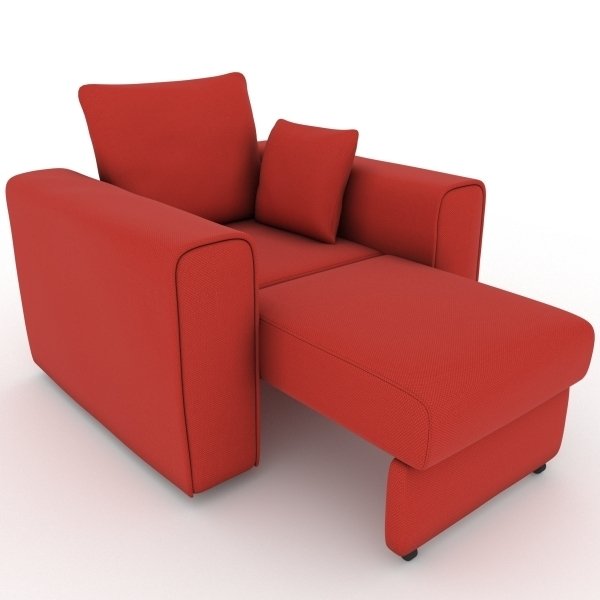 Кресло-кровать Giverny красного цвета - купить Интерьерные кресла по цене 9700.0