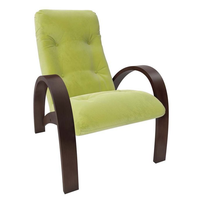 Кресло для отдыха Модель S7 с обивкой Verona_AppleGreen
