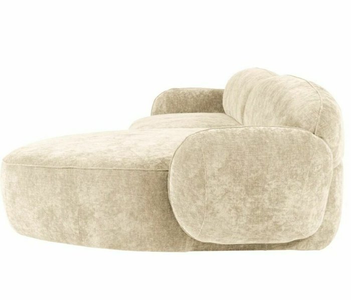 Угловой диван Nube Grande бежевого цвета - лучшие Угловые диваны в INMYROOM