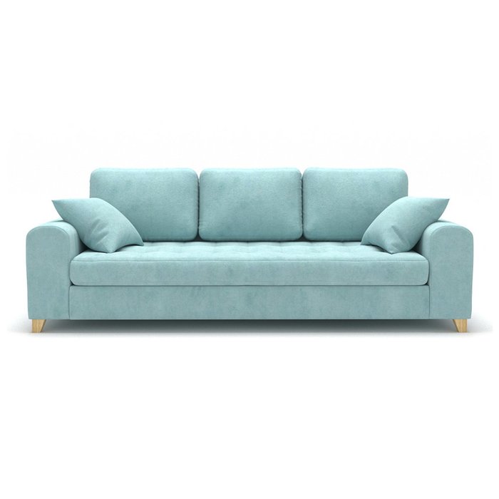 Диван-кровать Vittorio MT long голубого цвета - купить Прямые диваны по цене 92900.0