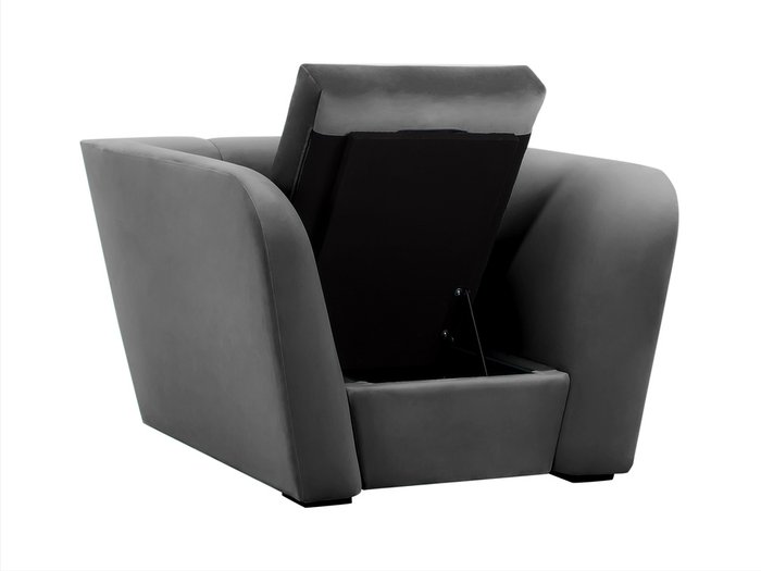 Кресло Florida темно-серого цвета - купить Интерьерные кресла по цене 44570.0