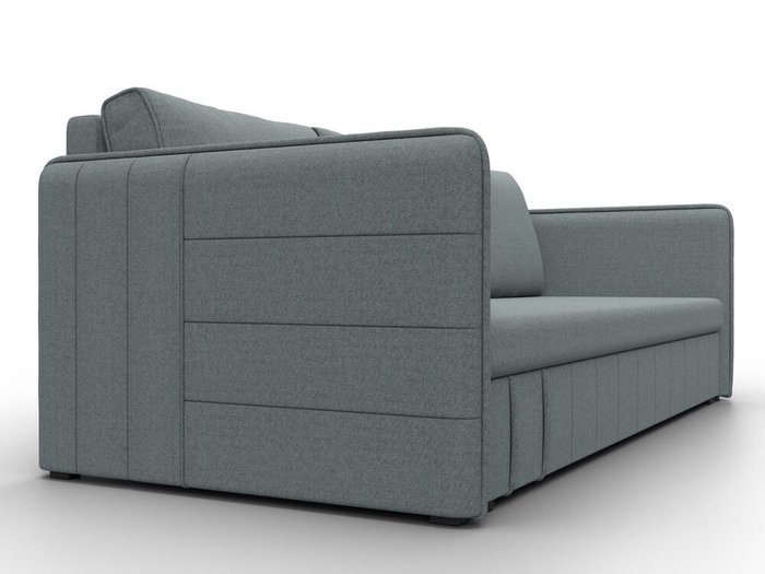 Диван-кровать Слим серого цвета - лучшие Прямые диваны в INMYROOM Диван-кровать Слим серого цвета - лучшие Прямые диваны в INMYROOM