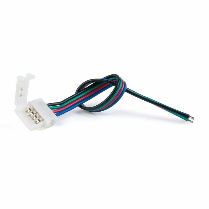 Набор из десяти коннектор для светодиодной ленты RGB  - купить Коннекторы и заглушки для светодиодных лент по цене 568.0
