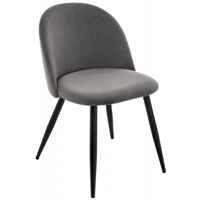 Обеденный стул Vels темно-серого цвета