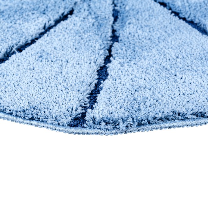 Мягкий коврик Mare для ванной диаметр 80 синего цвета - купить Коврики для ванной по цене 3036.0
