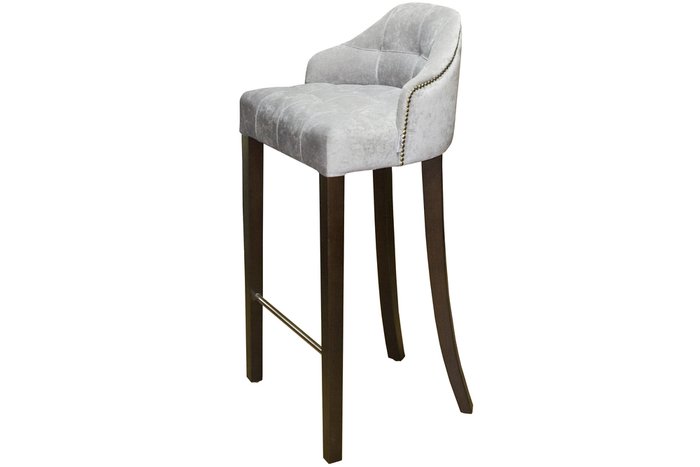 Барный стул Prado серого цвета - лучшие Барные стулья в INMYROOM