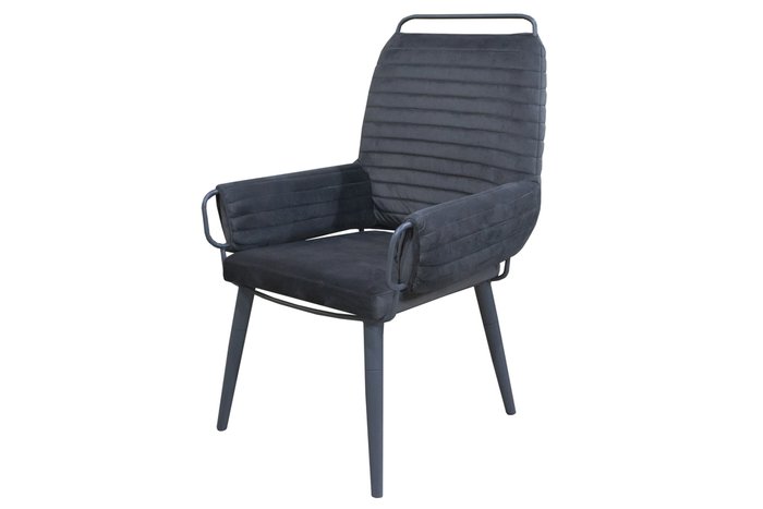 Полукресло Moncada темно-серого цвета - купить Интерьерные кресла по цене 30260.0