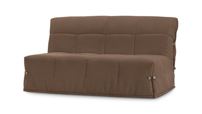 Диван-кровать Корона M коричневого цвета  - купить Прямые диваны по цене 60400.0