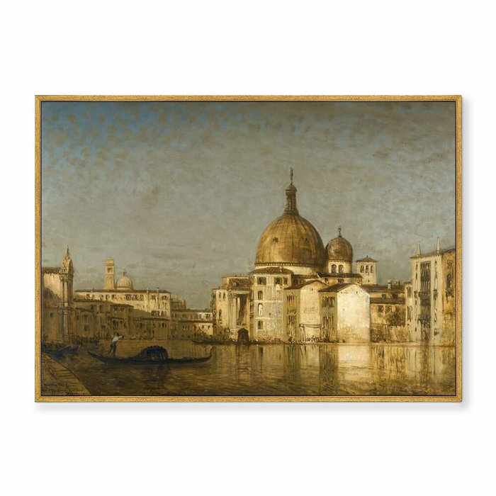 Репродукция картины на холсте San Simeone Piccolo, Venis, 1910г. - купить Картины по цене 21999.0