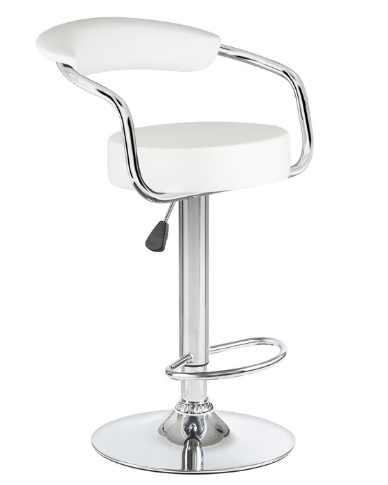 Стул барный Marta белого цвета - купить Барные стулья по цене 6050.0