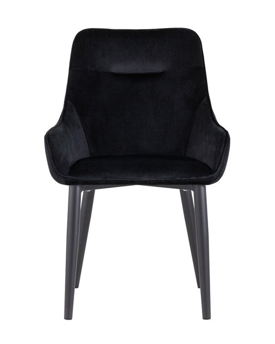 Стул Диана черного цвета - лучшие Обеденные стулья в INMYROOM