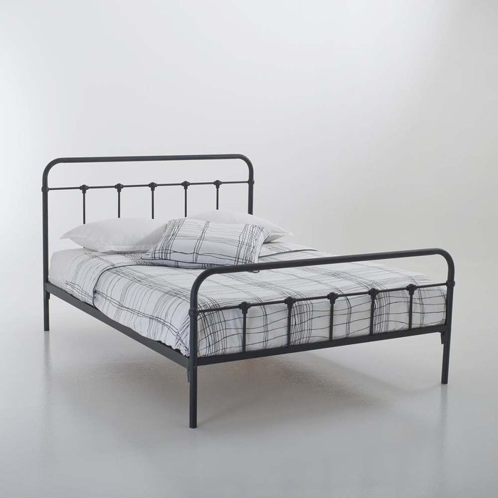 Кровать 2 спальная металлическая