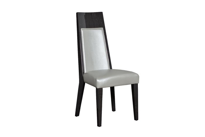 Стул из экокожи серого цвета - купить Обеденные стулья по цене 24400.0