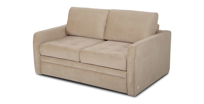 Диван-кровать Бруно бежевого цвета  - купить Прямые диваны по цене 61000.0