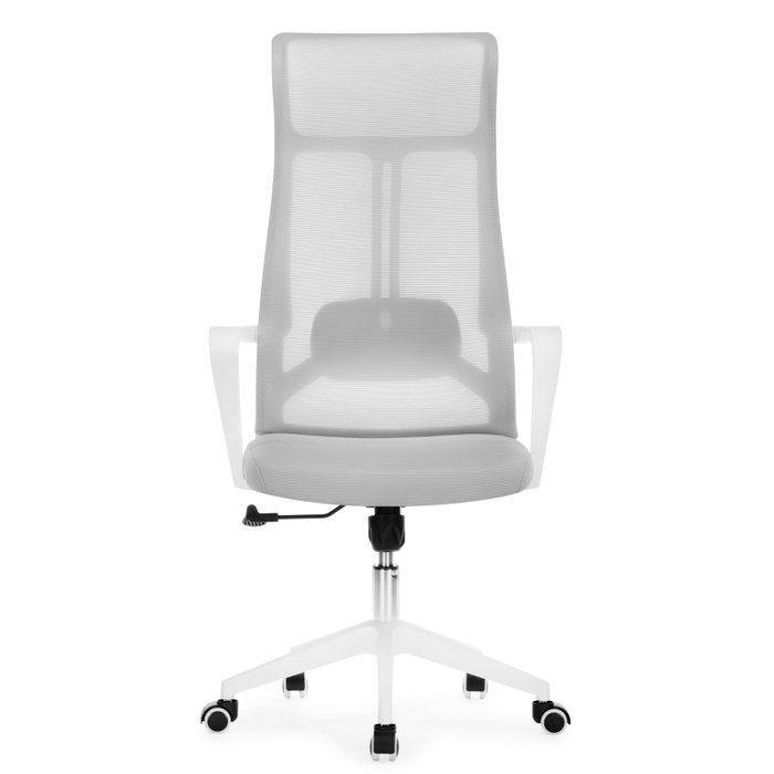 Офисное кресло Tilda серо-белого цвета - лучшие Офисные кресла в INMYROOM