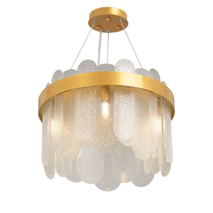 Подвесная люстра V5895-8/5S (хрусталь, цвет прозрачный)