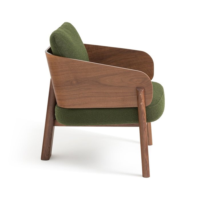 Кресло Marais Э Галлина коричнево-зеленого цвета - лучшие Интерьерные кресла в INMYROOM