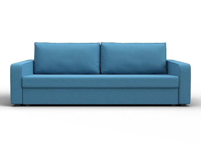 Диван-кровать Лига 009 голубого цвета - купить Прямые диваны по цене 45990 Диван-кровать Лига 009 голубого цвета - купить Прямые диваны по цене 45990