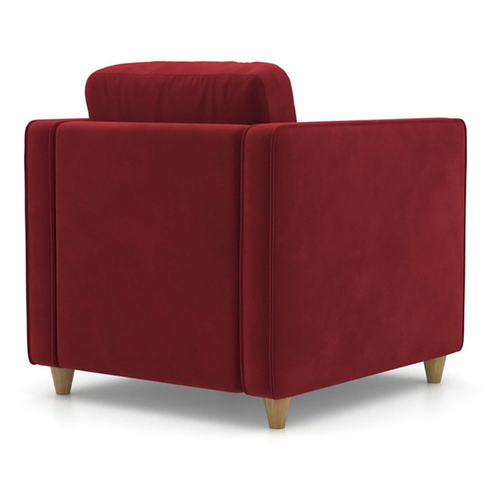Кресло Scott MT красного цвета - лучшие Интерьерные кресла в INMYROOM