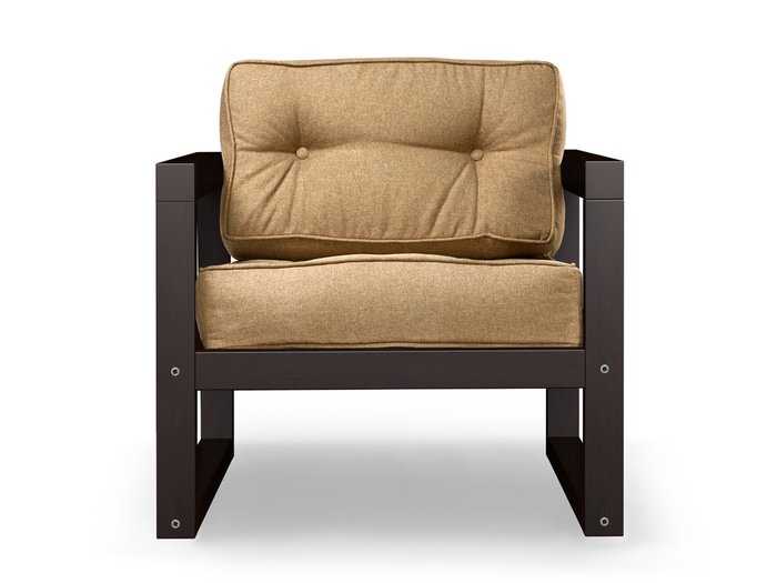 Кресло Астер с обивкой из рогожки бежевого цвета - купить Интерьерные кресла по цене 17990.0