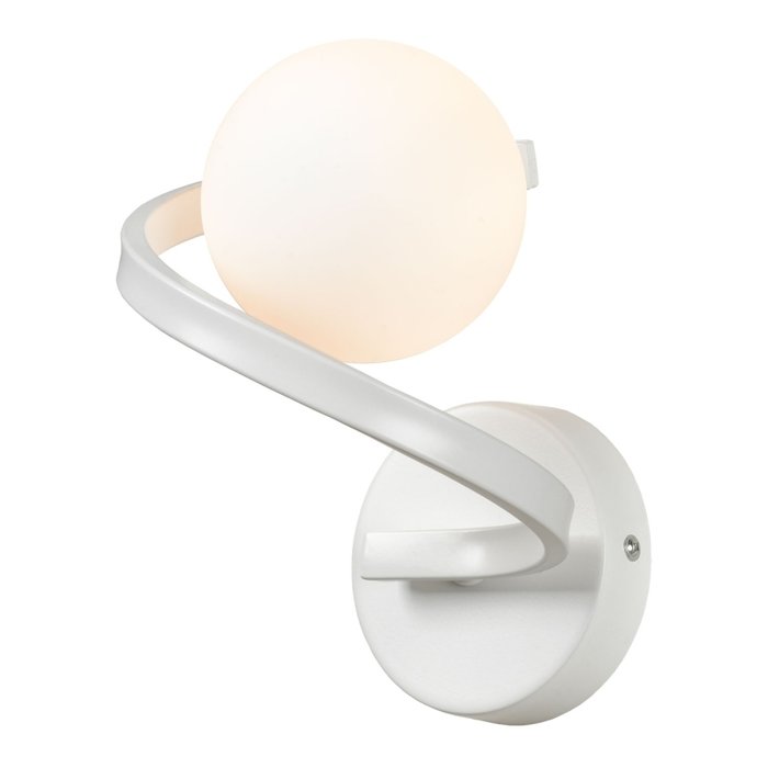 Бра Linn LSP-8872 (стекло, цвет белый) - купить Бра и настенные светильники по цене 3775.0