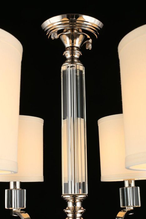 Подвесная люстра Ivet бежево-серого цвета - купить Подвесные люстры по цене 36480.0