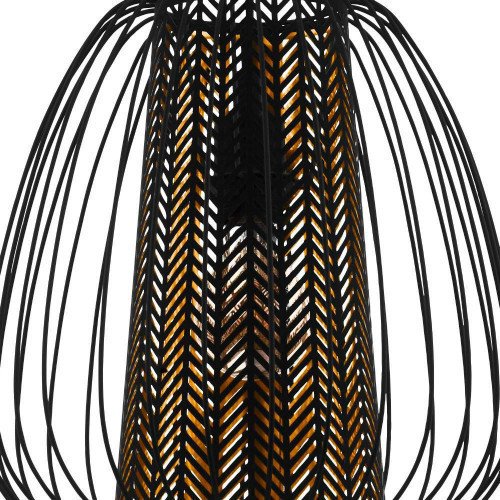 Подвесной светильник Curasao черно-золотого цвета - лучшие Подвесные светильники в INMYROOM