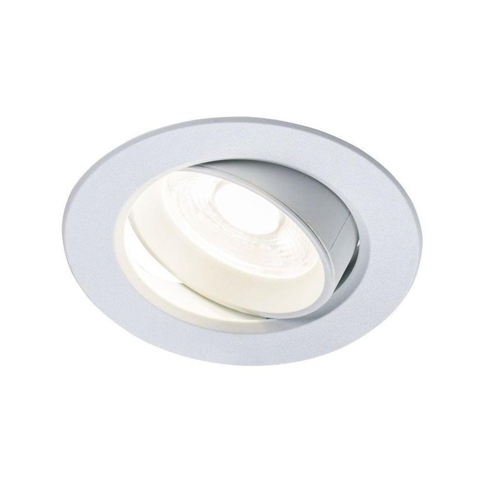 Встраиваемый светодиодный светильник Phill белого цвета - купить Встраиваемые споты по цене 690.0