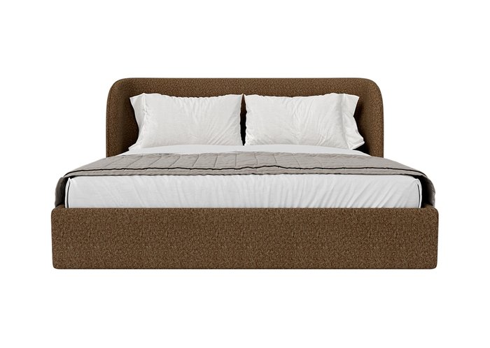 Кровать Classic 180х200 коричневого цвета с подъемным механизмом - купить Кровати для спальни по цене 114300.0 Кровать Classic 180х200 коричневого цвета с подъемным механизмом - купить Кровати для спальни по цене 114300.0