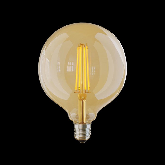 Лампа светодиодная Globe шар золотой - купить Лампочки по цене 780.0