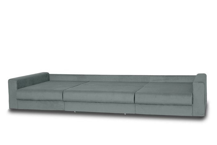 Угловой диван-кровать Модена серого цвета - купить Угловые диваны по цене 85120.0