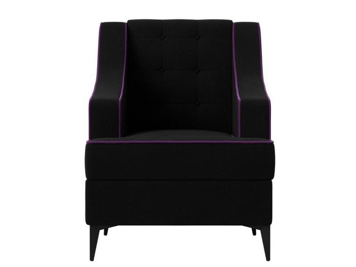 Кресло Марк черного цвета - купить Интерьерные кресла по цене 25999.0