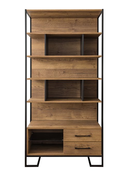 Стеллаж Loft коричневого цвета - лучшие Стеллажи в INMYROOM Стеллаж Loft коричневого цвета - лучшие Стеллажи в INMYROOM
