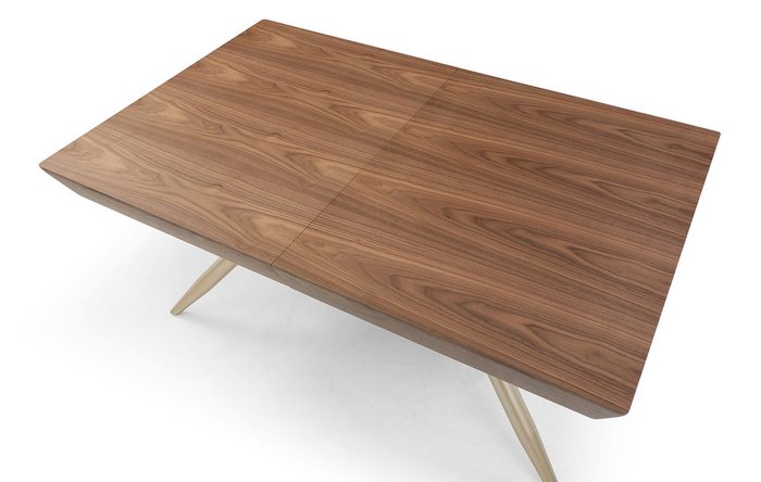Стол раскладной обеденный Eleonora коричневого цвета - лучшие Обеденные столы в INMYROOM