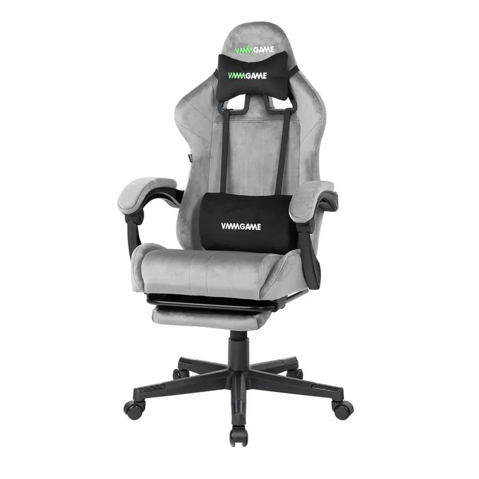 Игровое компьютерное кресло Throne серого цвета - лучшие Офисные кресла в INMYROOM