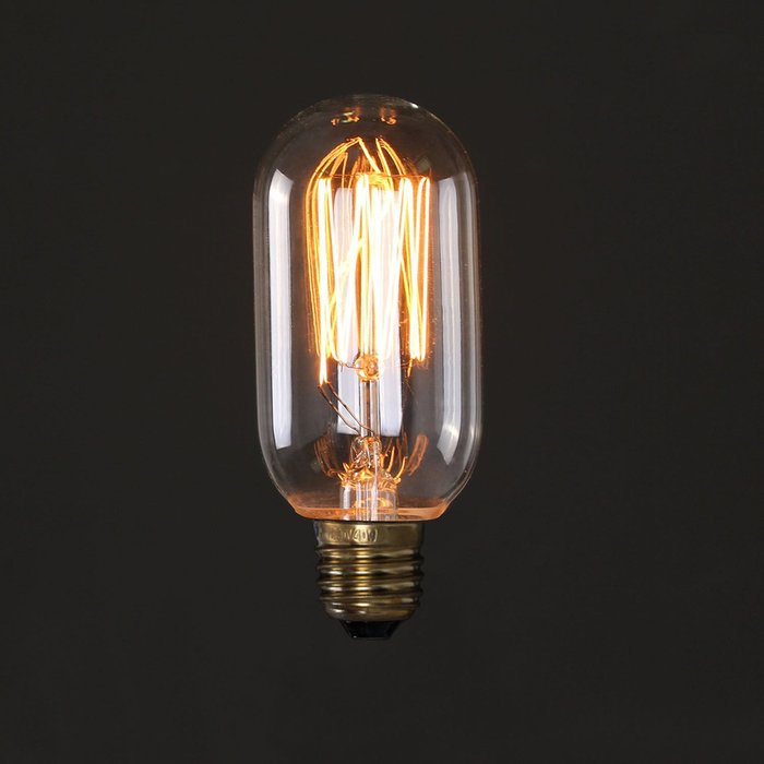 Ретро-лампа Эдисона T45  - купить Лампочки по цене 390.0