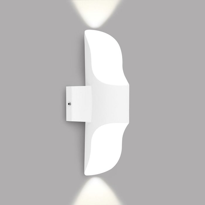 Светильник настенный LED 2*5W 4000K Белый 220V IP54 IL.0014.0008-WH - купить Бра и настенные светильники по цене 1290