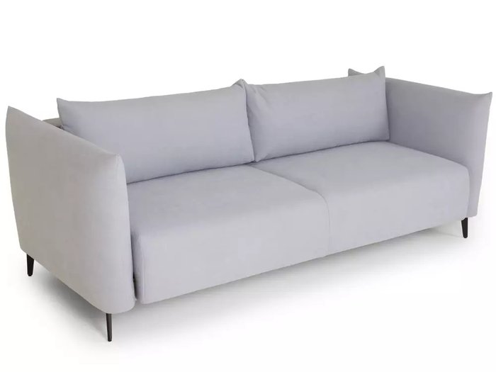 Диван-кровать Menfi серого цвета с металлическими ножками - купить Прямые диваны по цене 111960.0