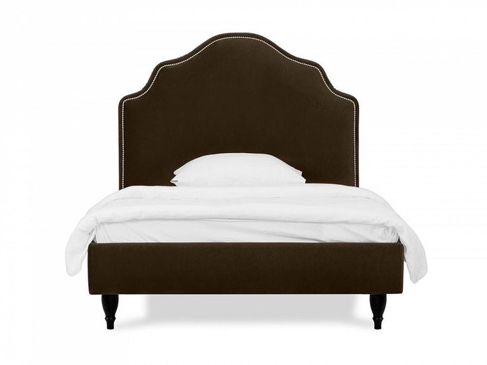 Кровать Princess II L 120х200 темно-коричневого цвета - лучшие Кровати для спальни в INMYROOM