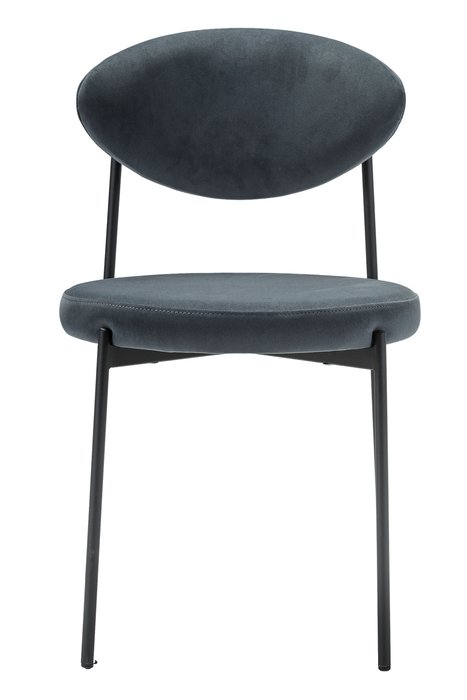 Стул Gawaii Diag серого цвета - купить Обеденные стулья по цене 9770.0
