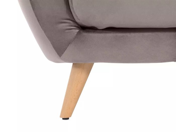 Кресло Loa серо-коричневого цвета - лучшие Интерьерные кресла в INMYROOM