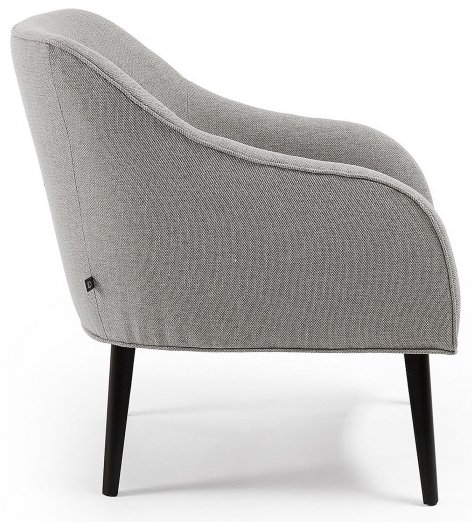 Кресло Lobby светло-серого цвета - купить Интерьерные кресла по цене 64990.0