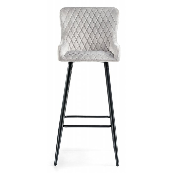 Барный стул Mint светло-серого цвета - купить Барные стулья по цене 8820.0