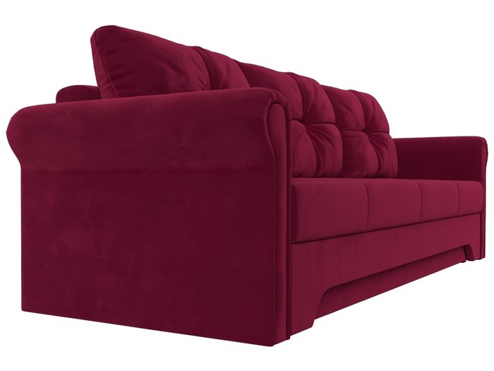 Прямой диван-кровать Европа красного цвета - лучшие Прямые диваны в INMYROOM