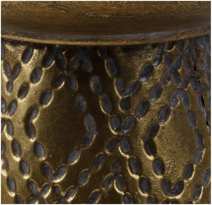 Кофейный стол из металла золотого цвета - лучшие Кофейные столики в INMYROOM
