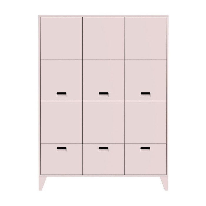 Шкаф  Nikki Pink розового цвета