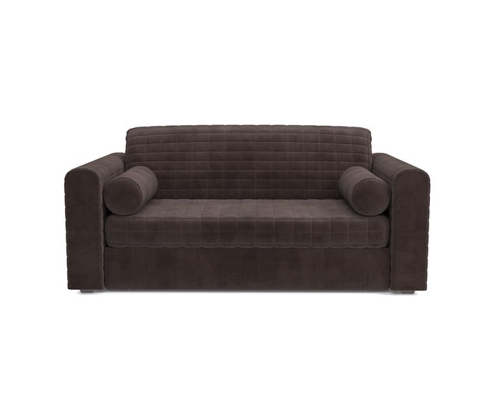 Диван-кровать Барон 5 коричневого цвета - купить Прямые диваны по цене 35190.0